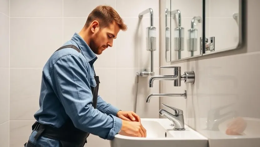 התקנת כלים סניטריים ותיקוני צנרת - אינסטלטור מתקין אסלה חדשה