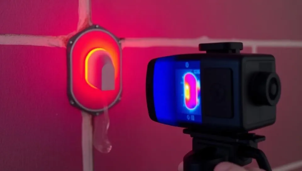 איתור נזילות במצלמה תרמית - מצלמת FLIR מזהה נזילה סמויה